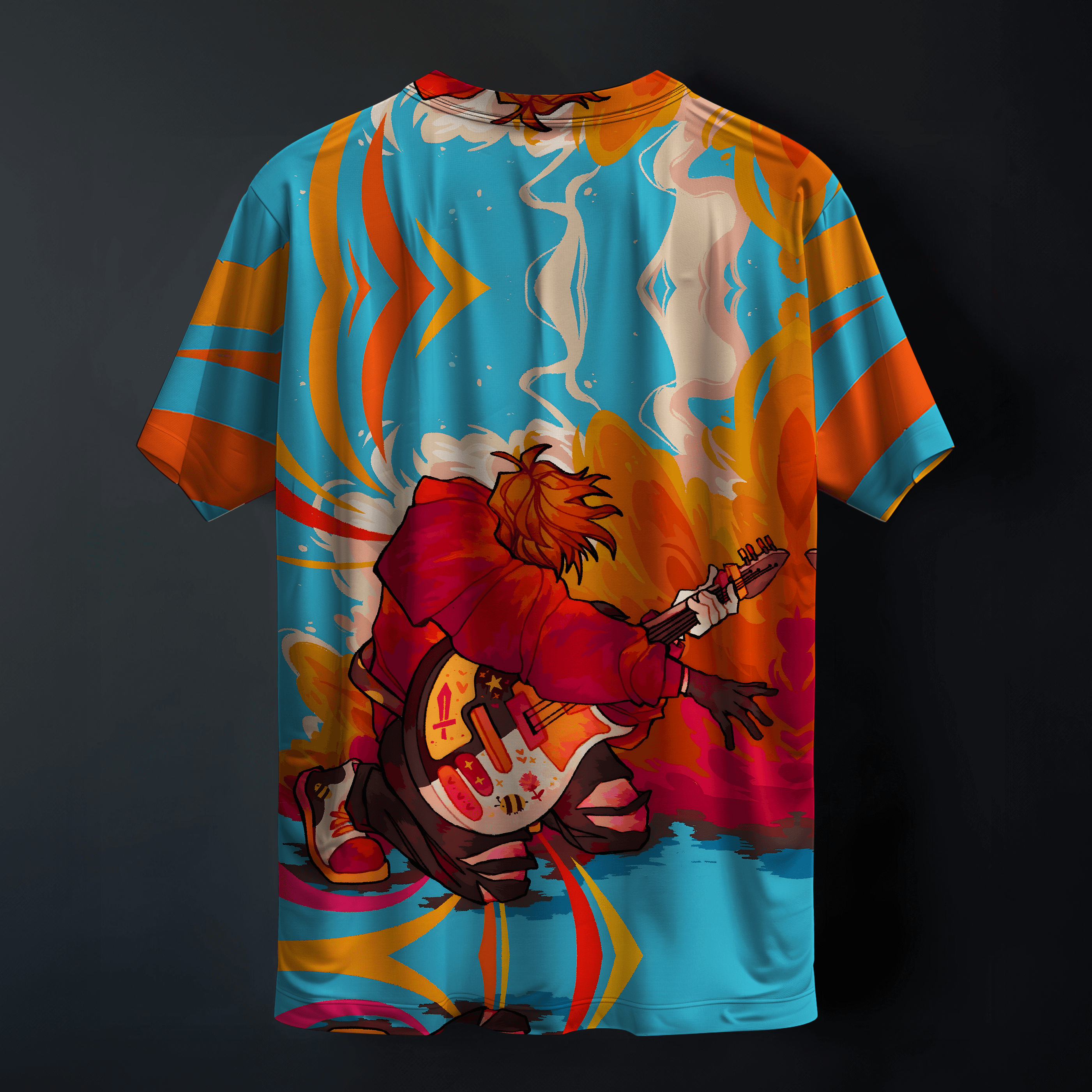 Retro Rockstar Printed Tee