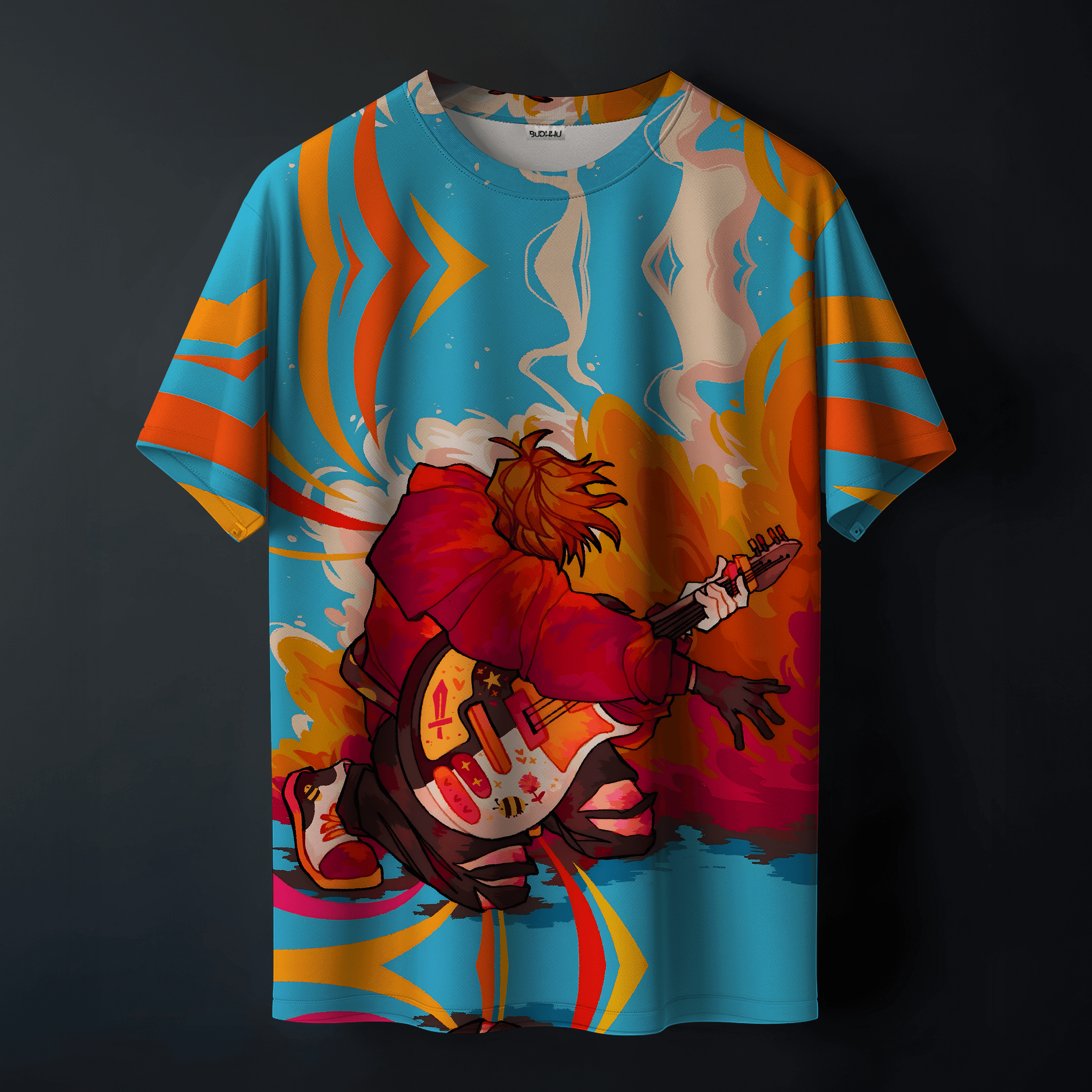 Retro Rockstar Printed Tee