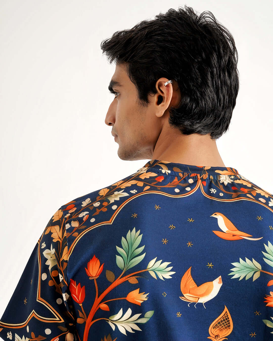 Royal Union Printed Tee – Bold Cotton Graphic T-Shirt