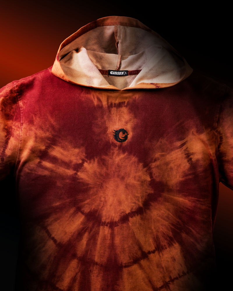 Rust Reign Oversized Hoodie for Bold and Comfortable Streetwear