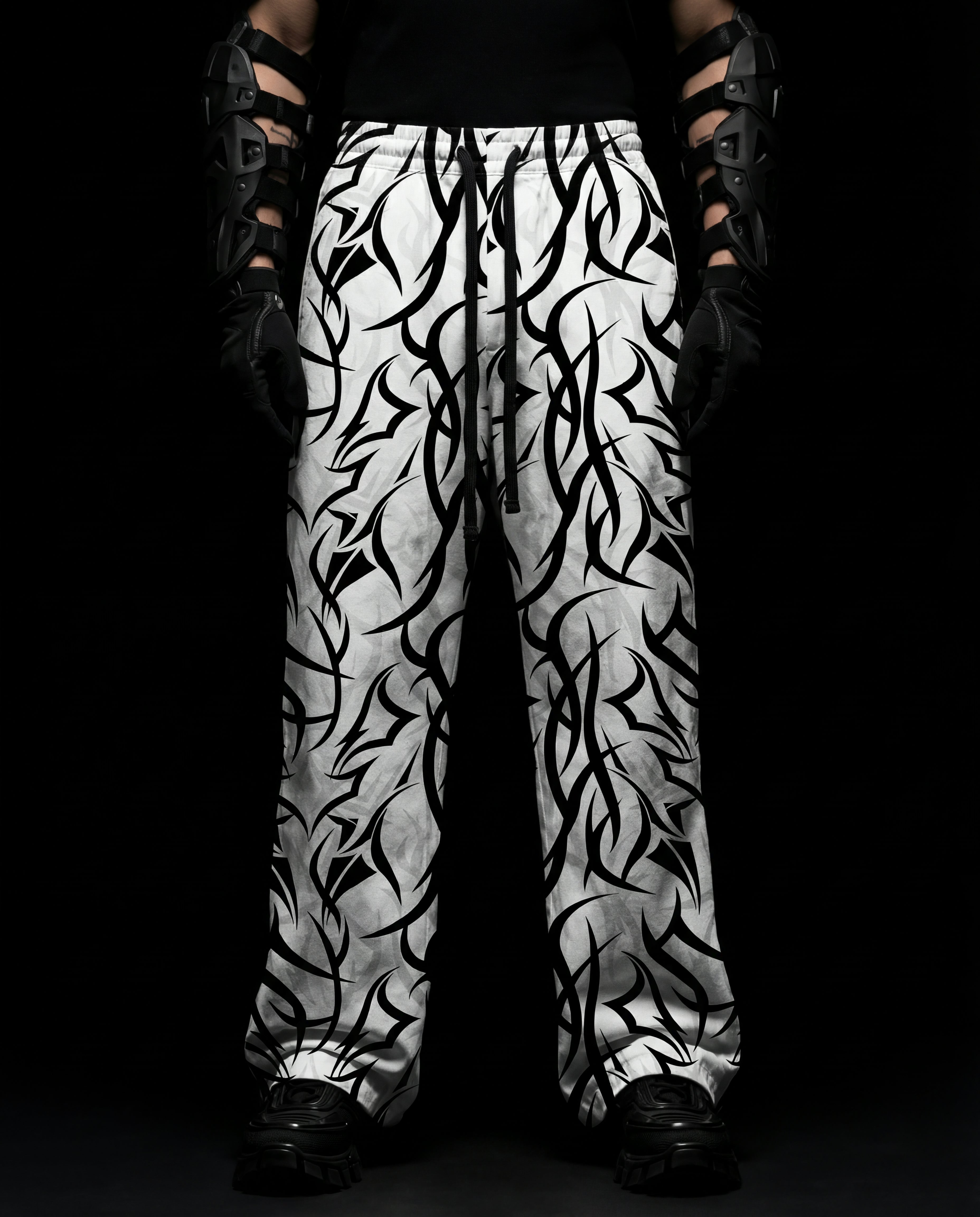 Tribal Edge Printed Baggy Pants