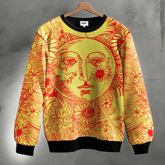 Solar Muse Printed Sweatshirt