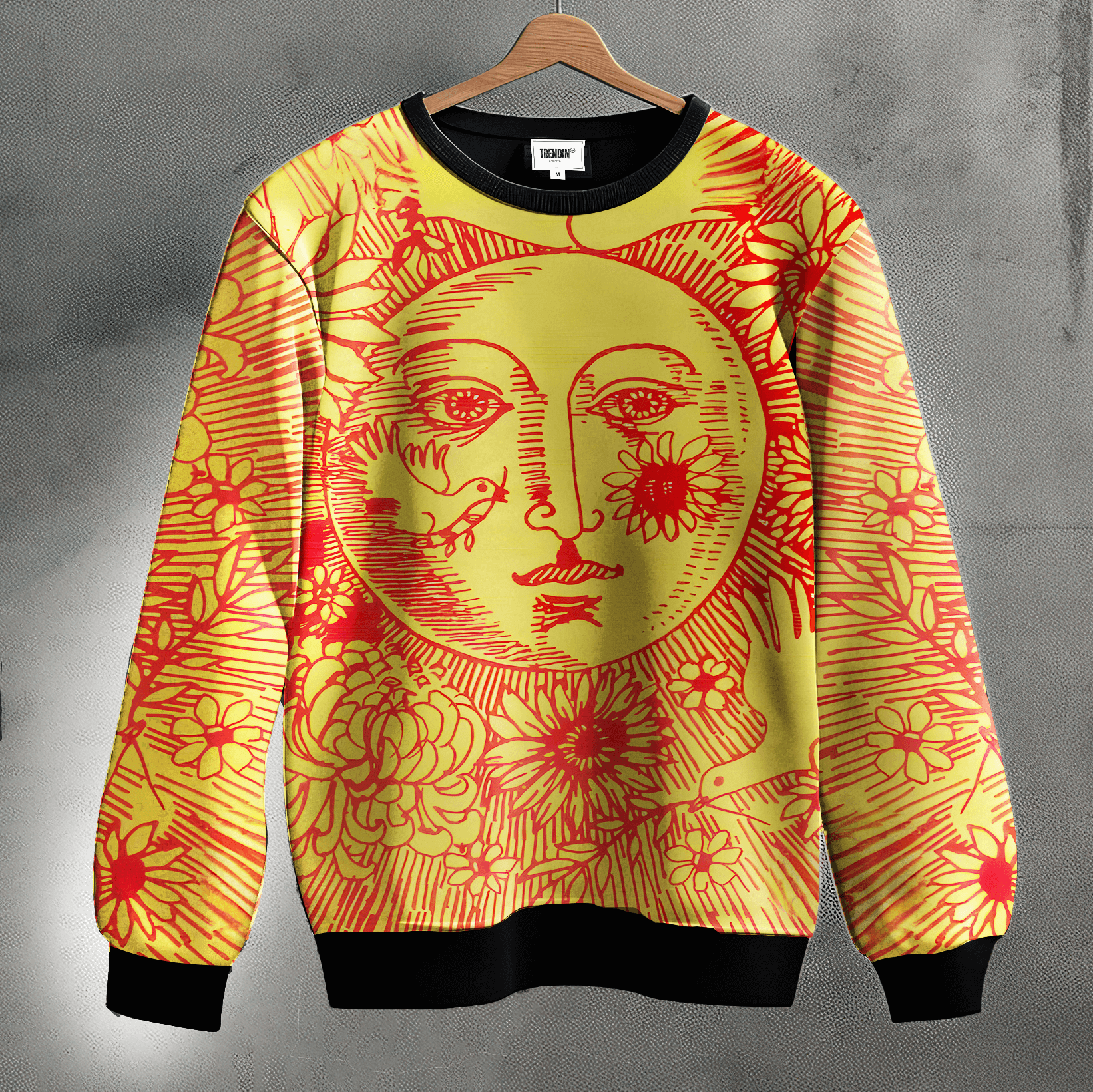 Solar Muse Printed Sweatshirt