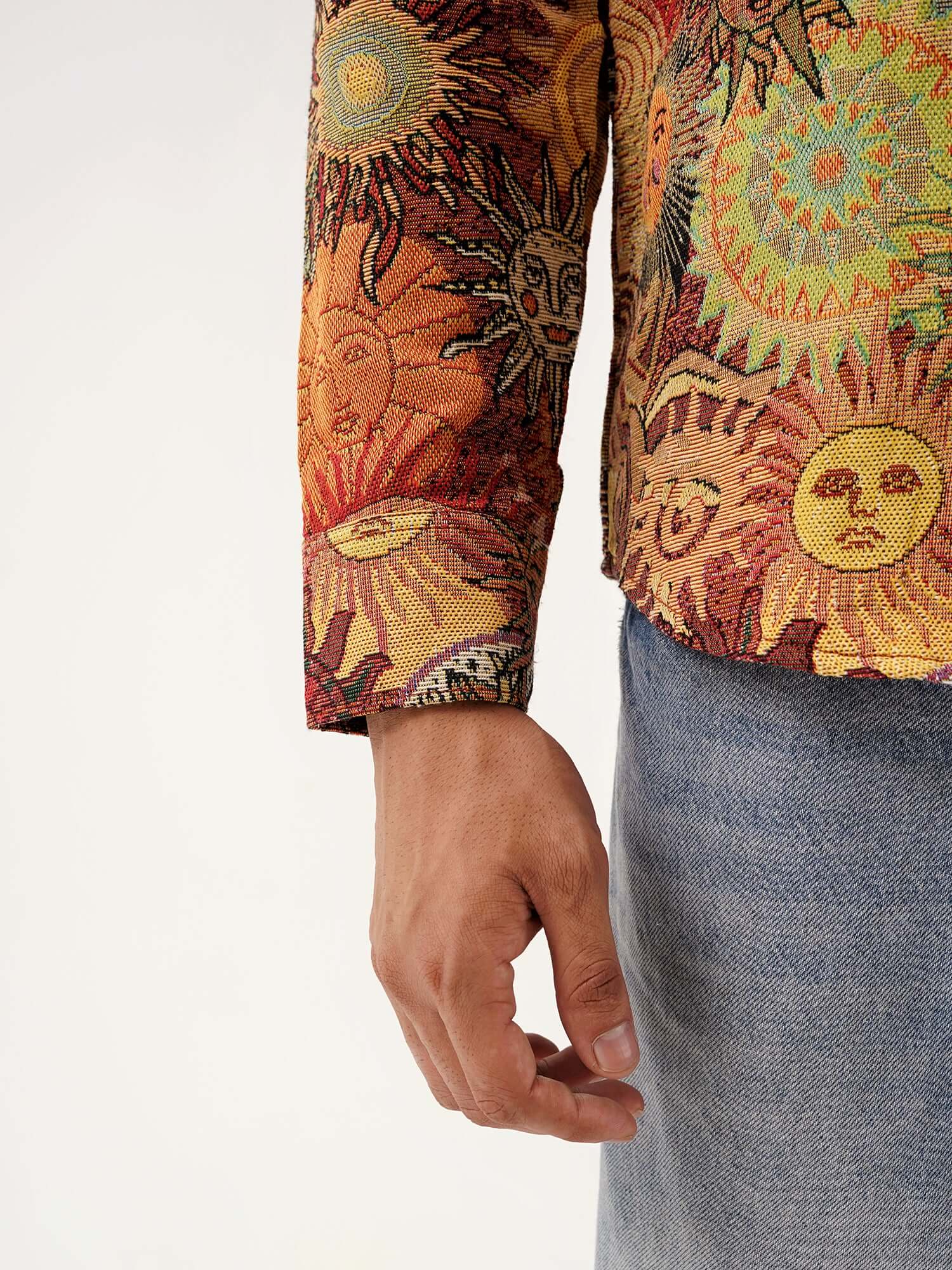 Solar Symphony Shacket - CLAZZEY