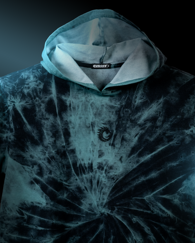 Stormcore Spiral Oversized Hoodie for Dynamic Urban Streetwear Style