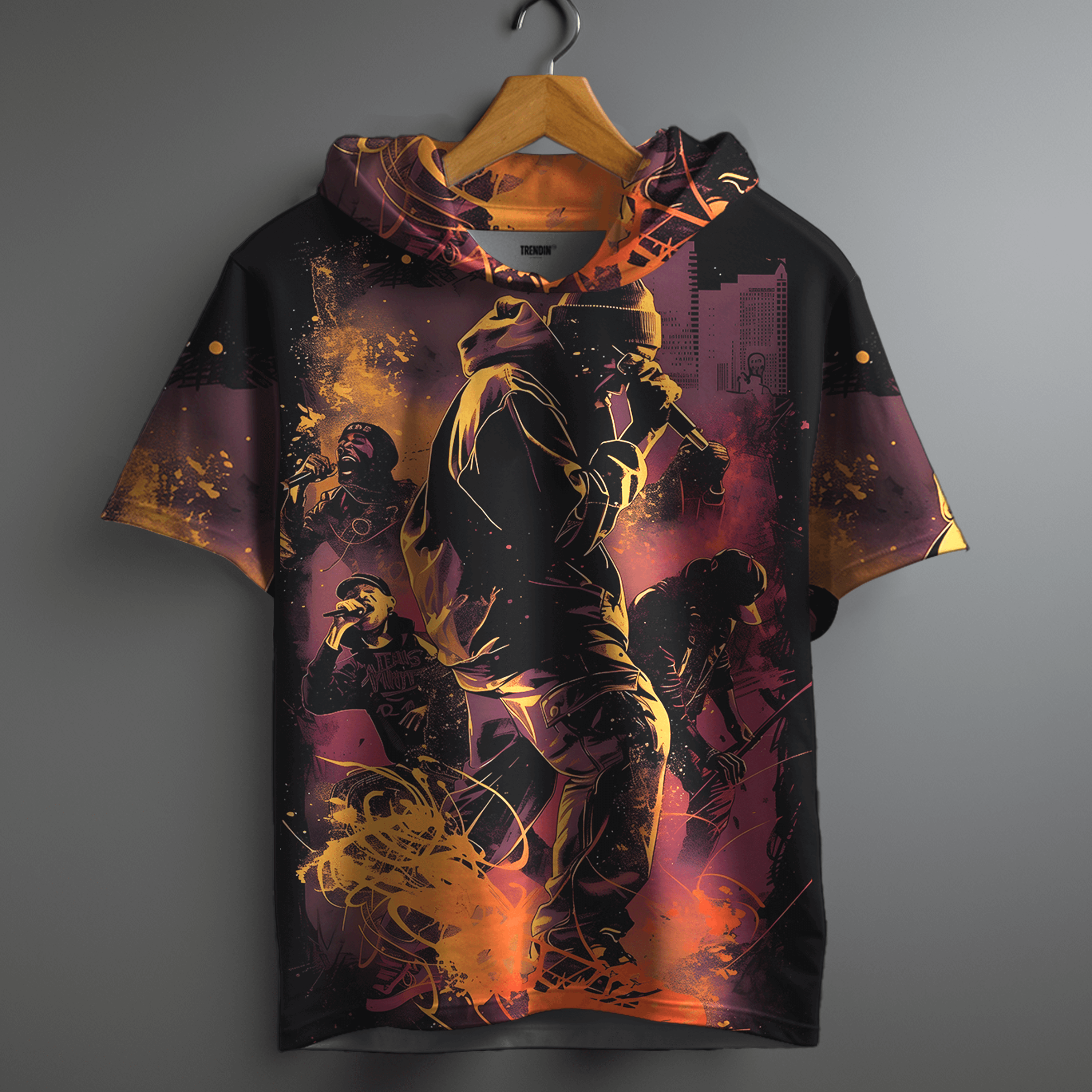 Street Symphony Oversized Hoodie