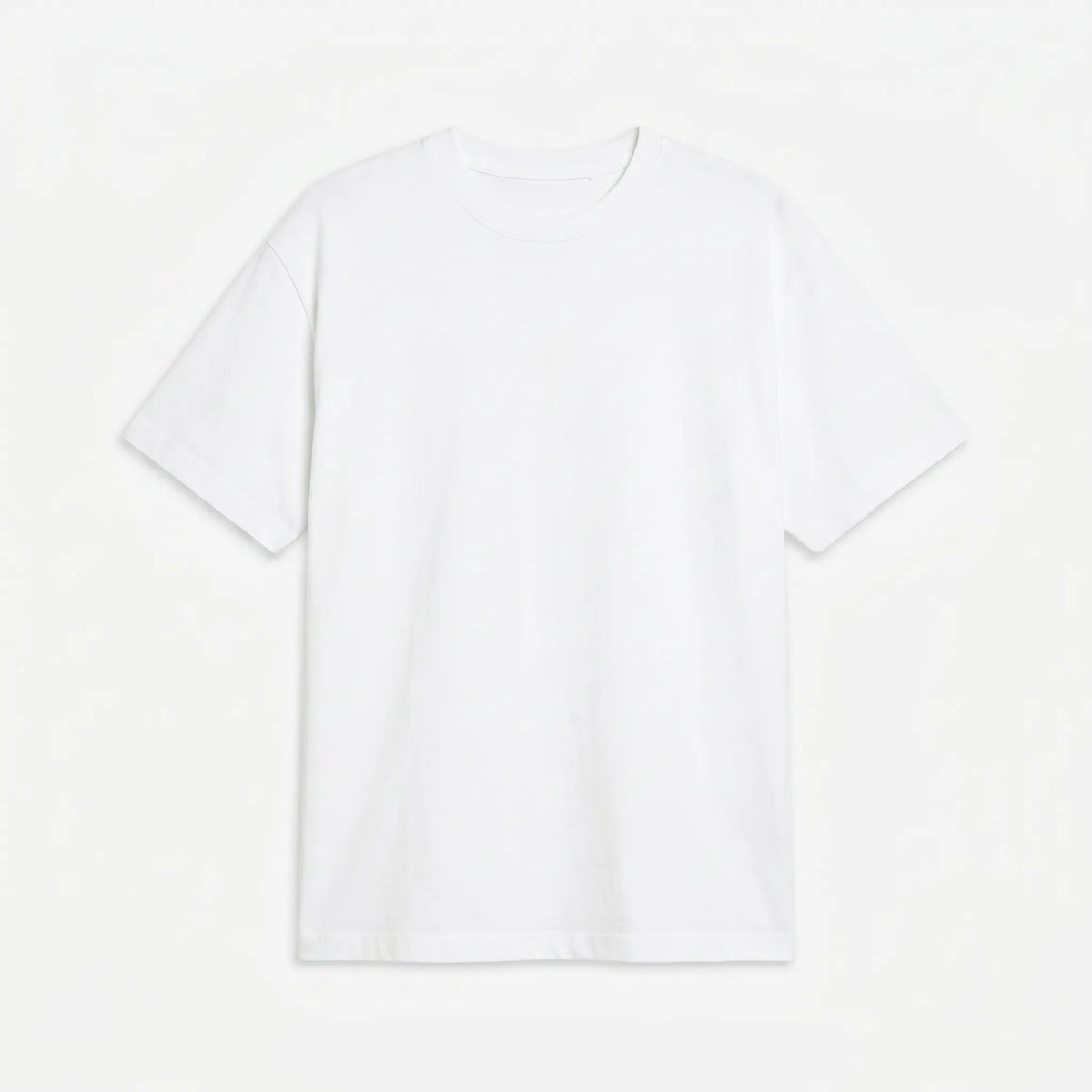 Premium Cotton Relaxed T-Shirt White