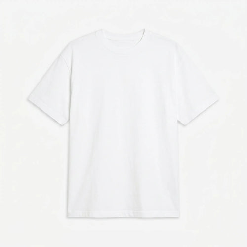 Premium Cotton Relaxed T-Shirt White
