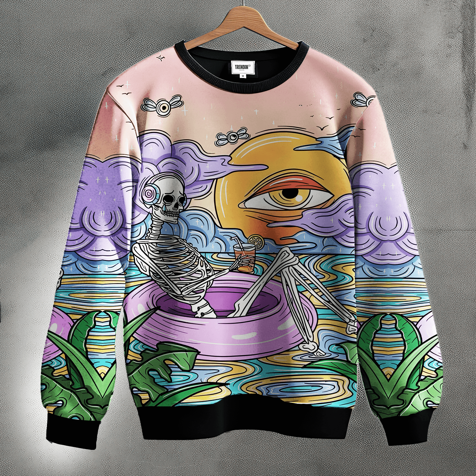 The Resting Soul Printed Sweatshirt