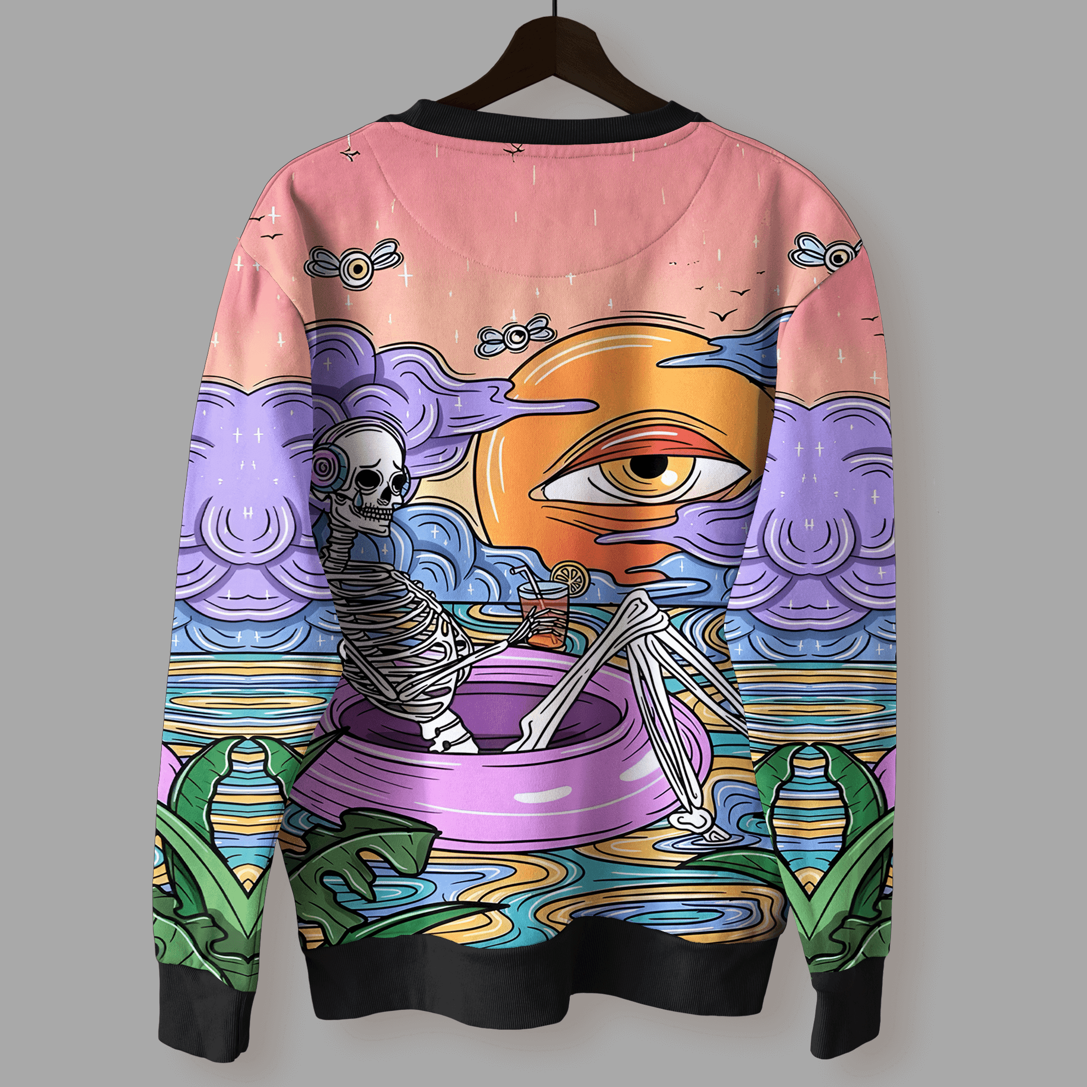 The Resting Soul Printed Sweatshirt