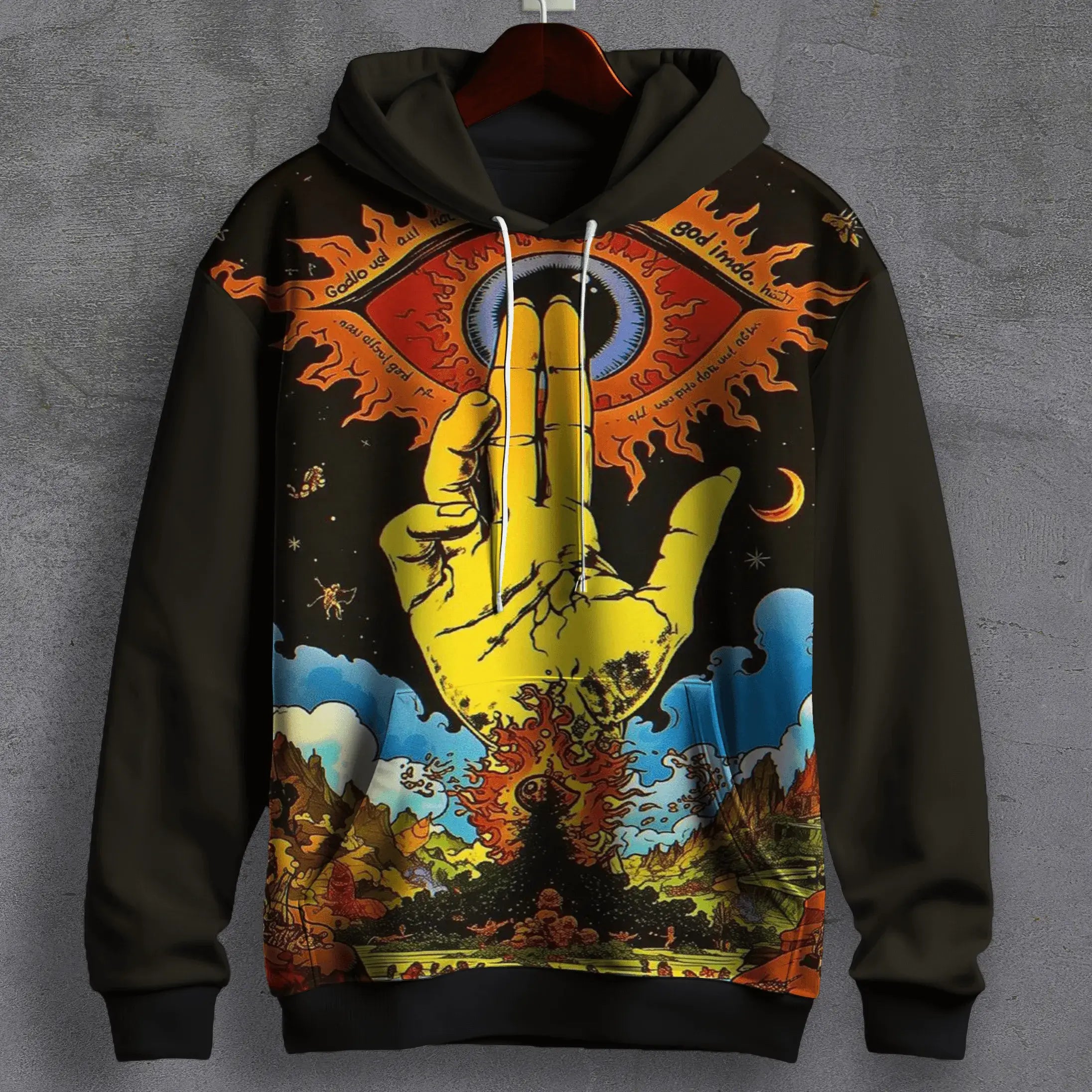 Third Eye Awakening Printed Hoodie