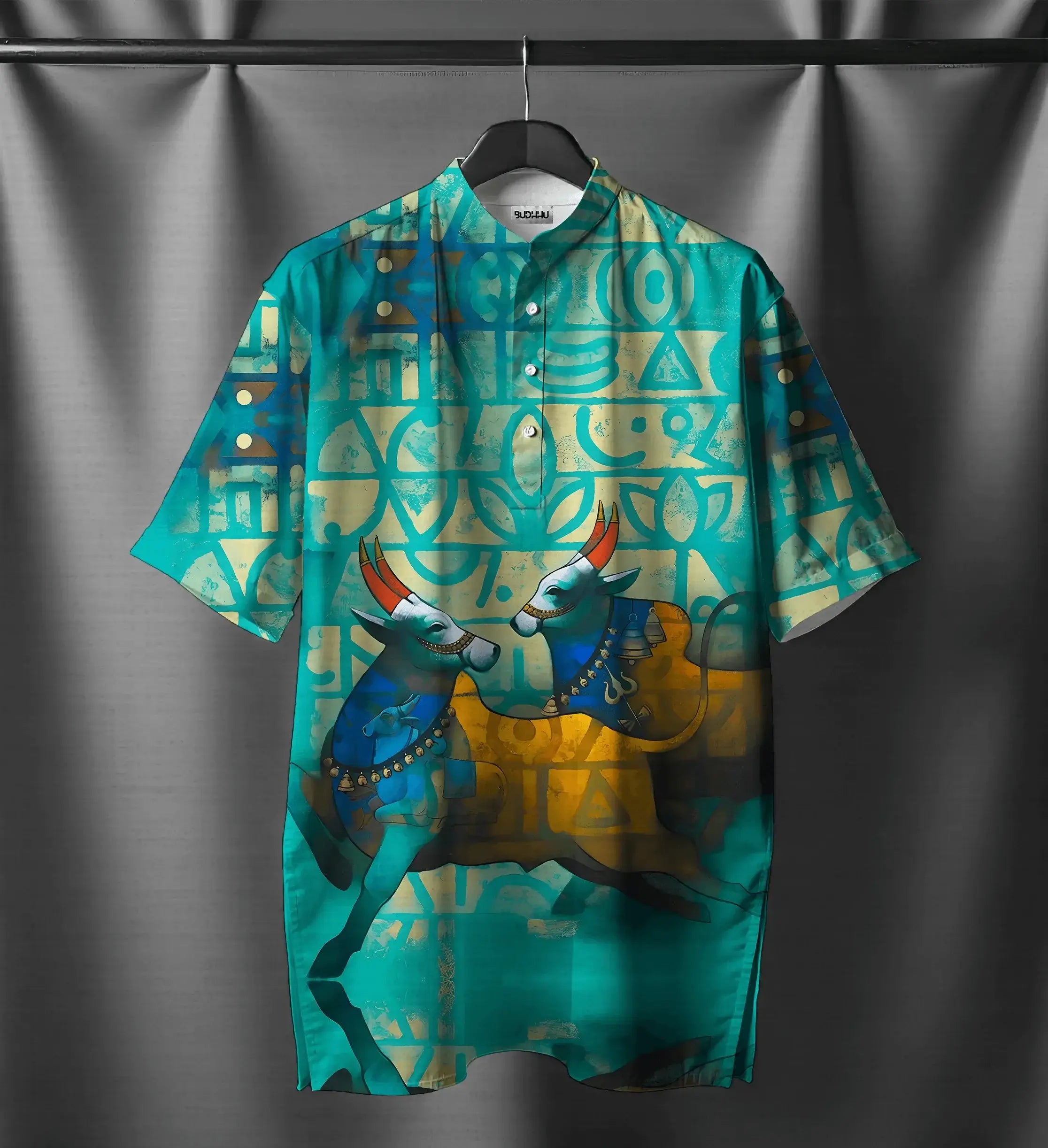 Tribal Essence Short Kurta