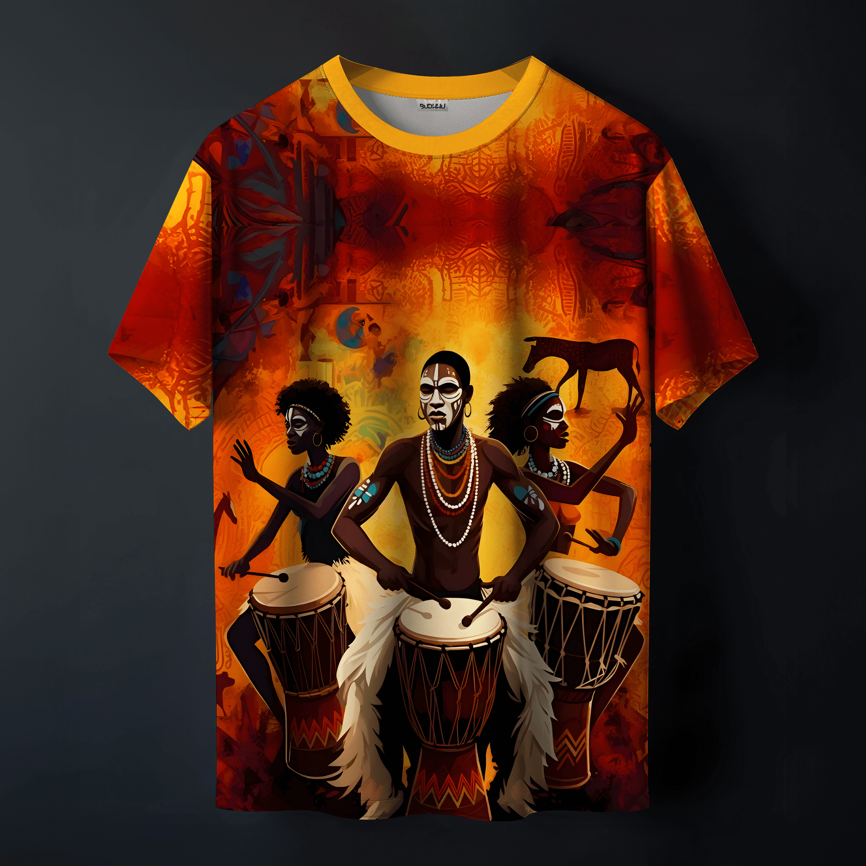 Tribal Rhythms Printed Tee