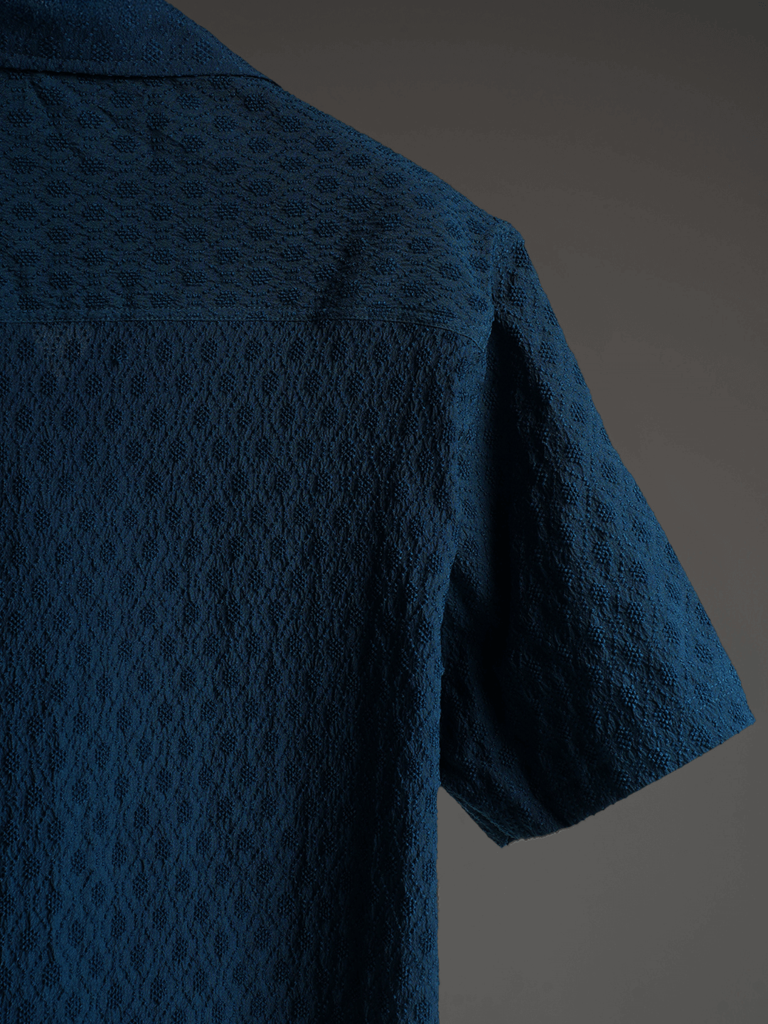 Twilight Blue Knitted Shirt