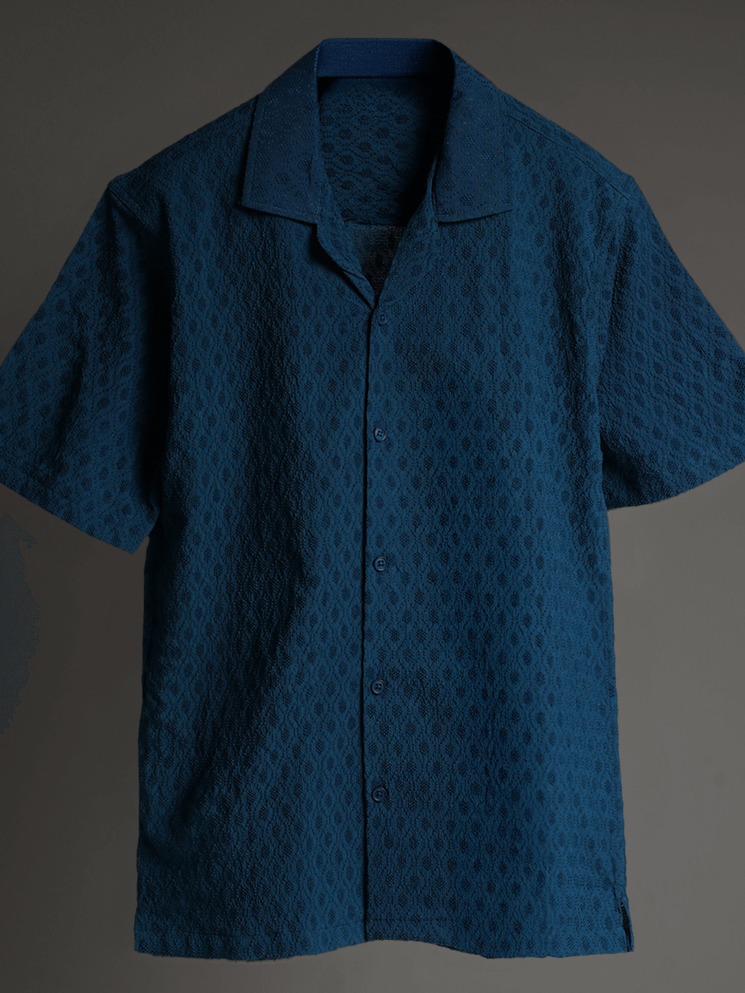 Twilight Blue Knitted Shirt