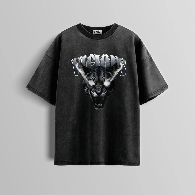 Vicious Instinct Acid Wash Tee