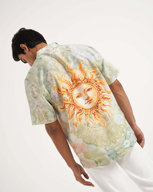 White Heat Short Kurta