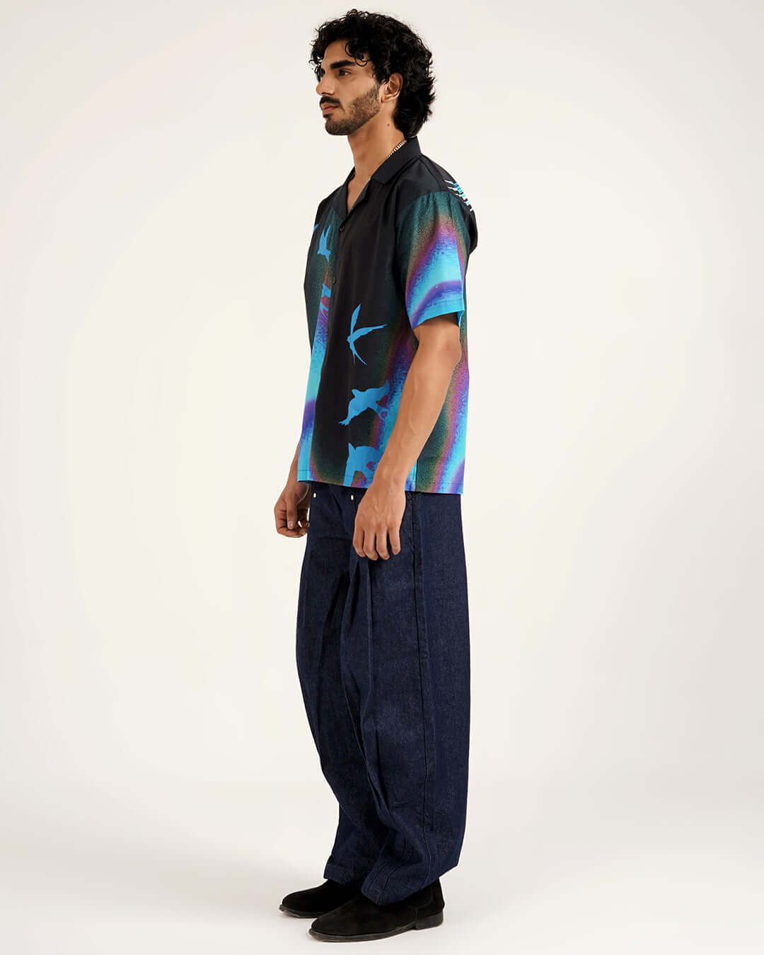 Wings of Freedom Cotton Shirt – Designer Printed Shirt - CLAZZEY