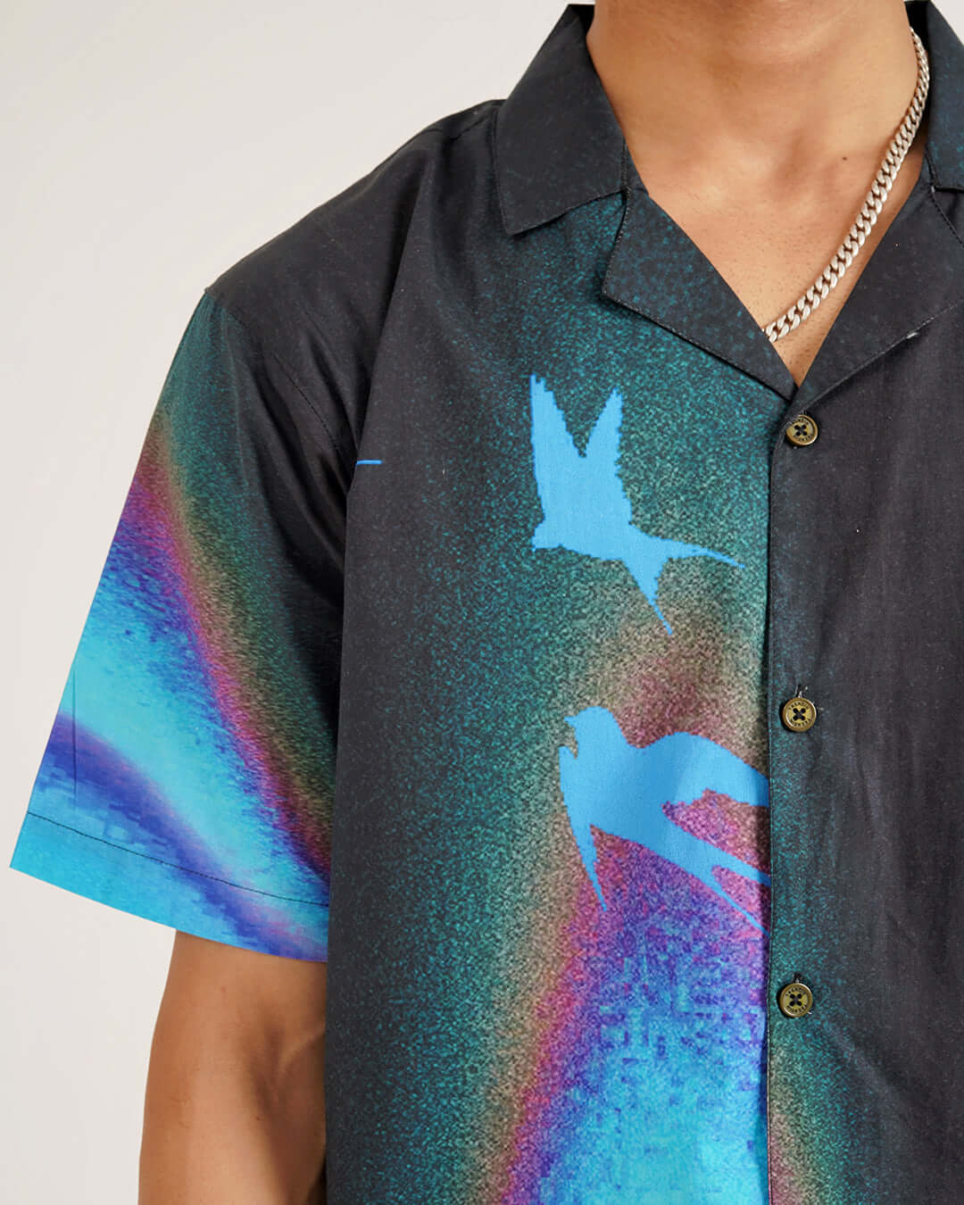 Wings of Freedom Cotton Shirt – Designer Printed Shirt - CLAZZEY