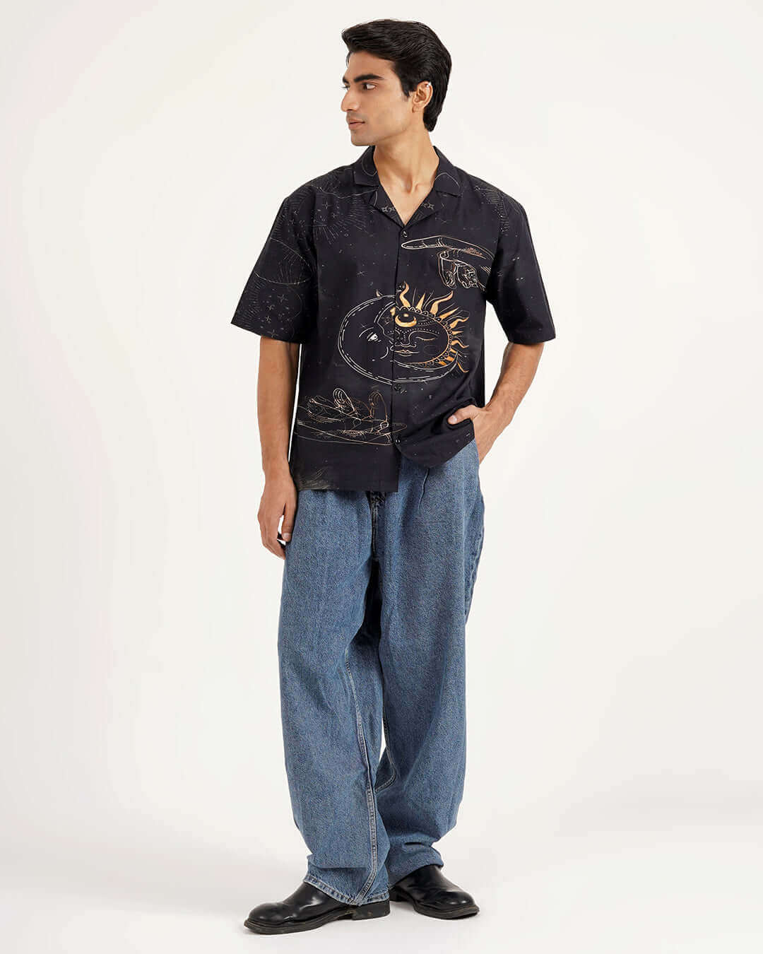 Zodiac Flow Cotton Shirt -  Premium 100% Cotton