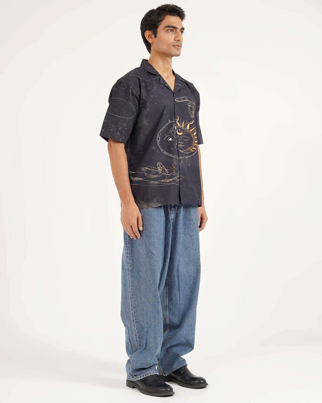 Zodiac Flow Cotton Shirt -  Premium 100% Cotton