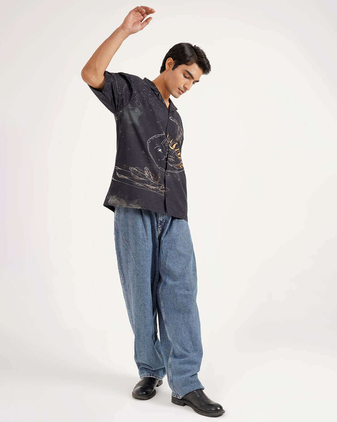 Zodiac Flow Cotton Shirt -  Premium 100% Cotton