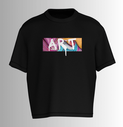 MAX ARTISTRY Printed Oversize Tee