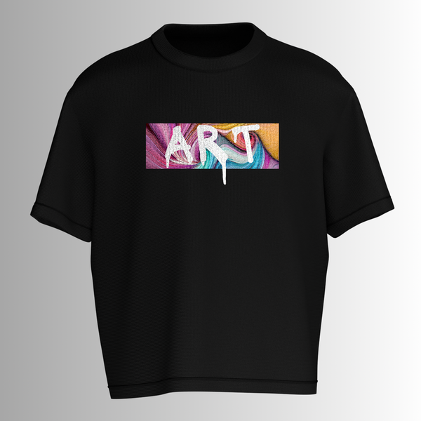 MAX ARTISTRY Printed Oversize Tee