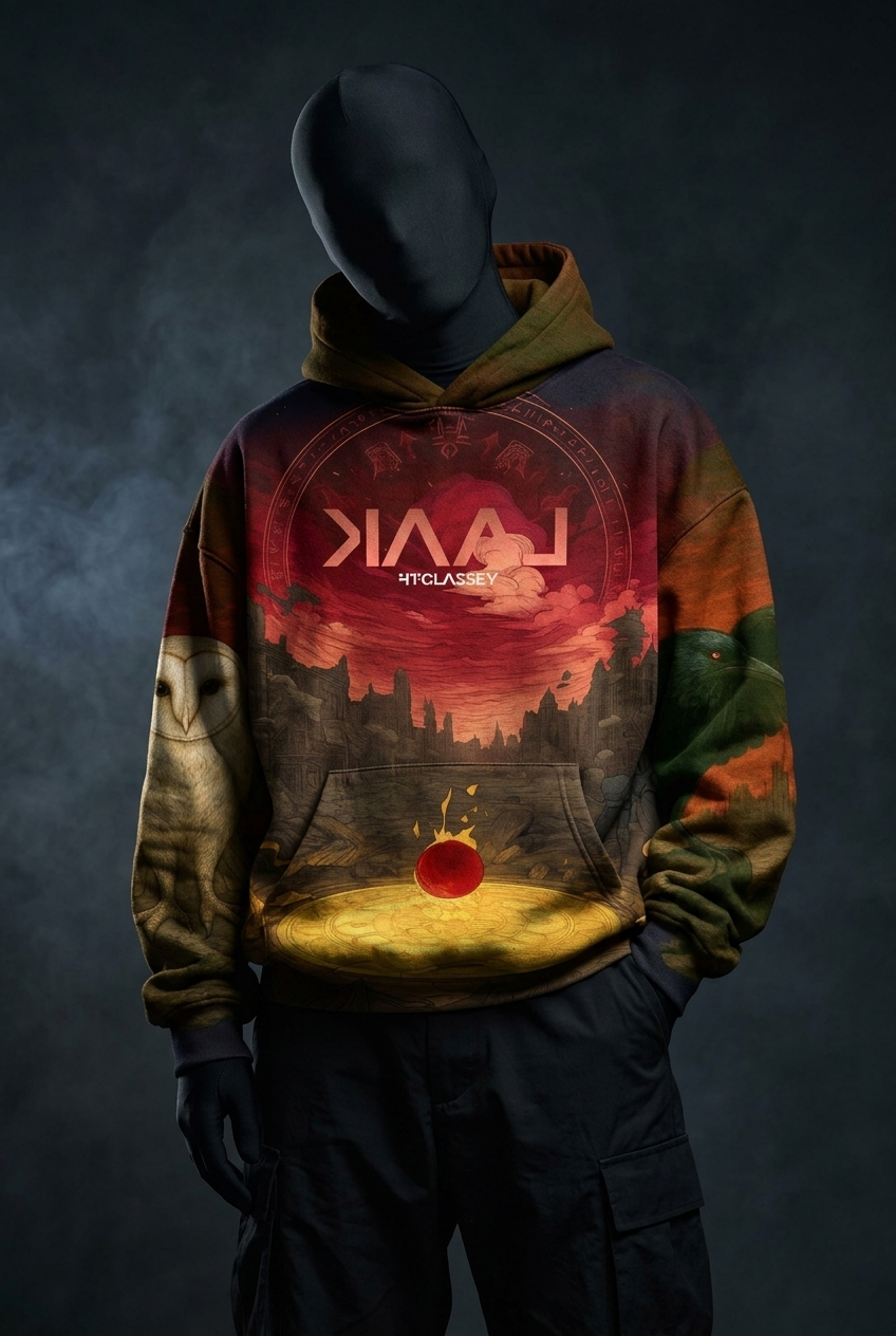 KAAL Dark Age Hoodie – Mythic Streetwear Print