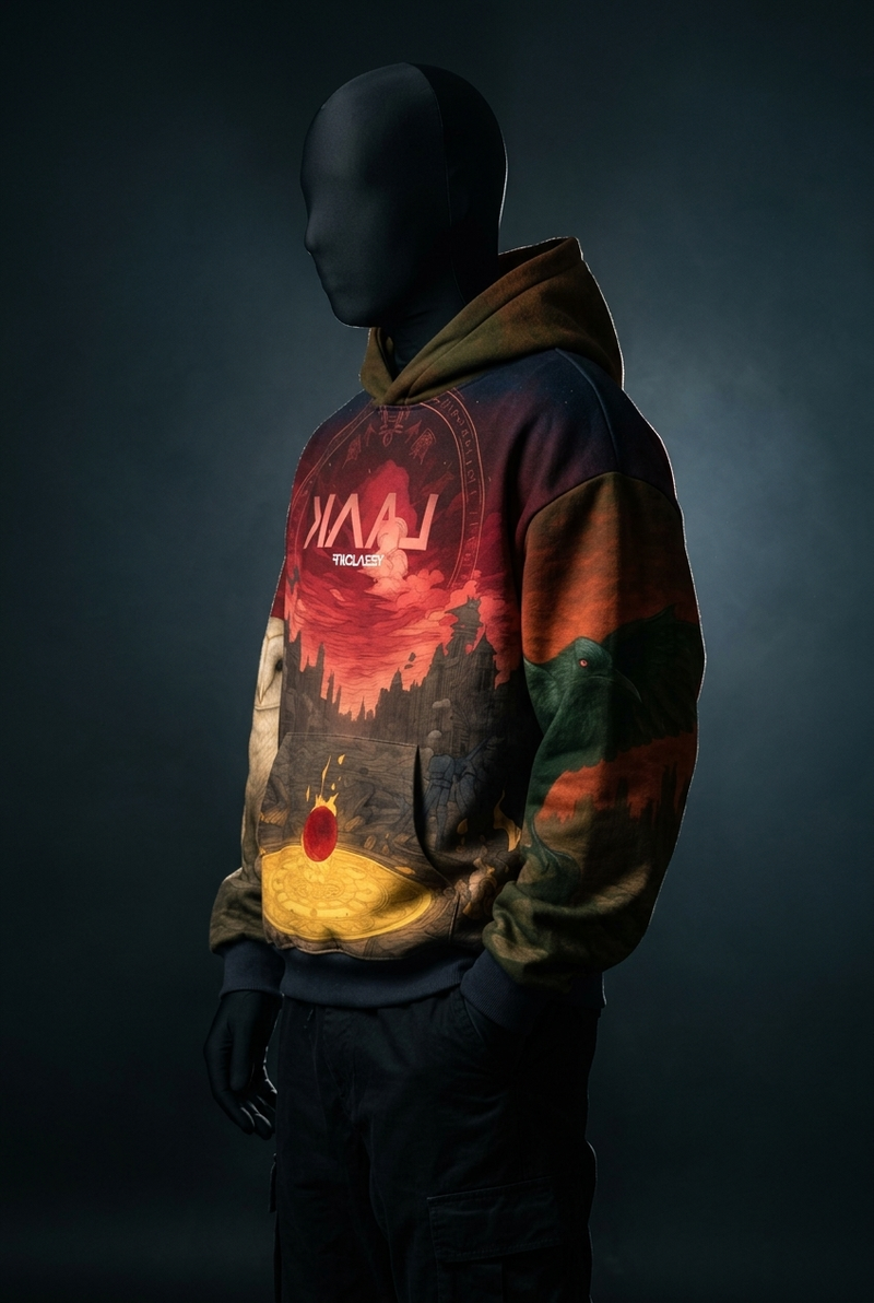 KAAL Dark Age Hoodie – Mythic Streetwear Print
