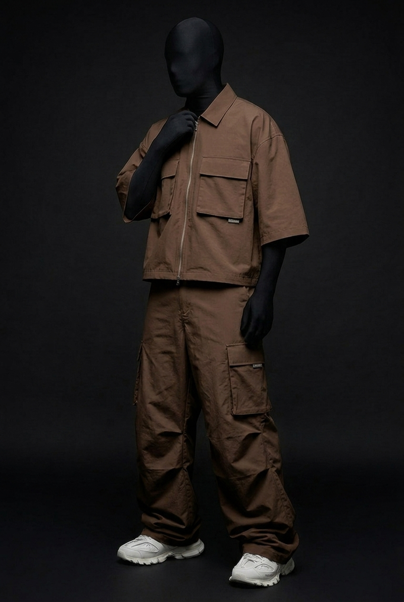 Earth Utility Zip Co-ord // Tech-Nylon Series