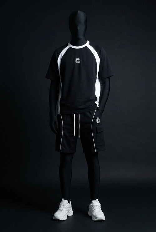 Void Black Heavyweight Tech-Terry Co-ord Set