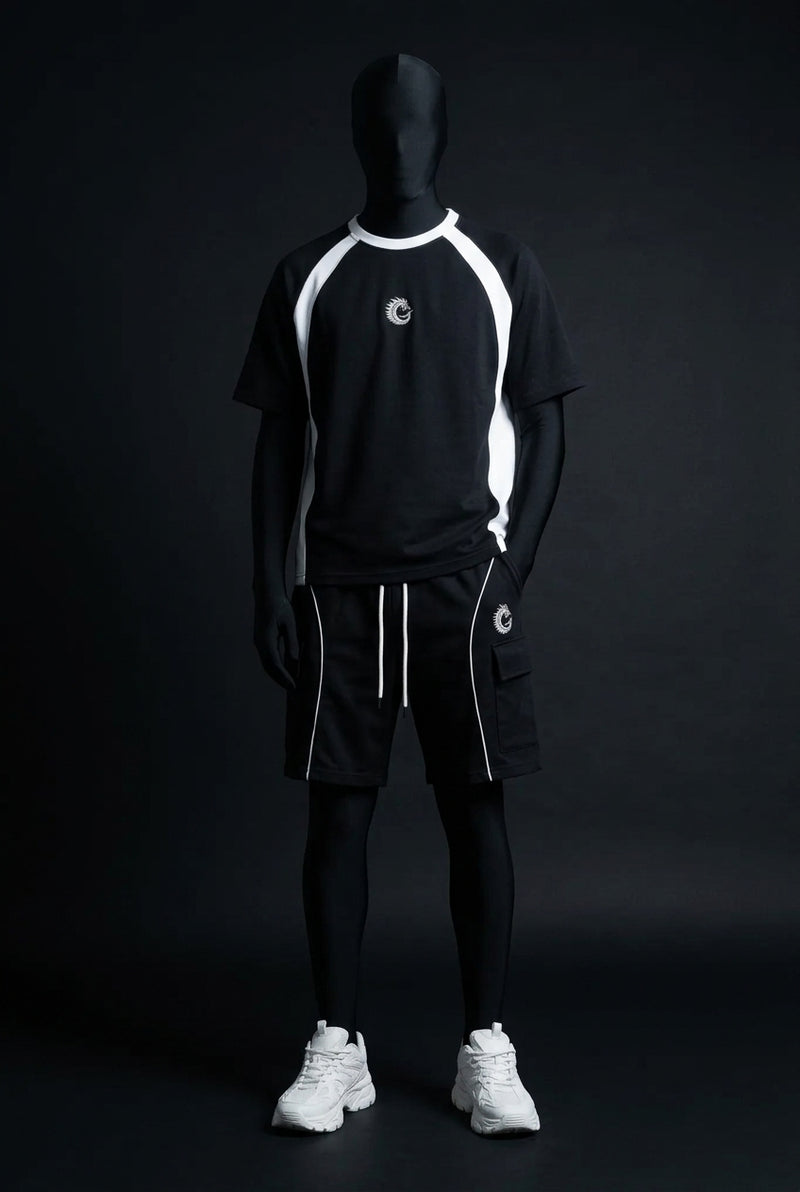 Void Black Heavyweight Tech-Terry Co-ord Set