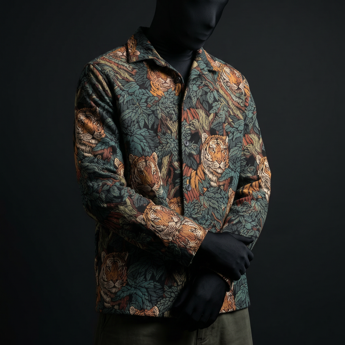 Jungle Royalty Over Shirt – Designer Cotton Over Shirts