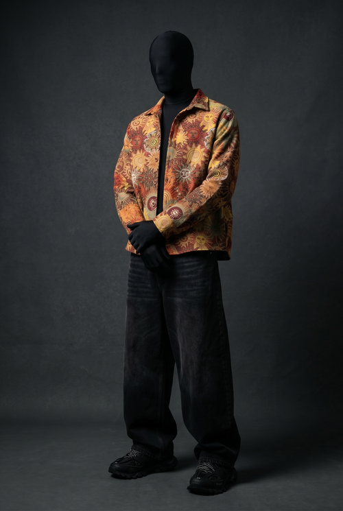 Solar Symphony Over Shirt
