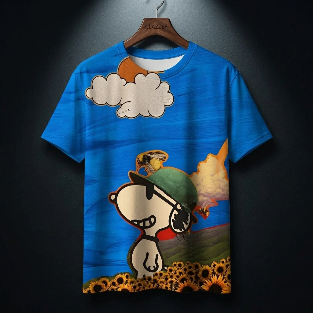Adventure snoopy Printed Tee