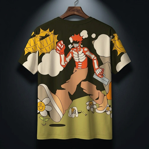 Bone Rush Printed Tee
