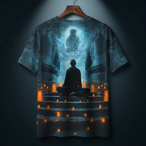 Monk- Tranquility Printed Tee