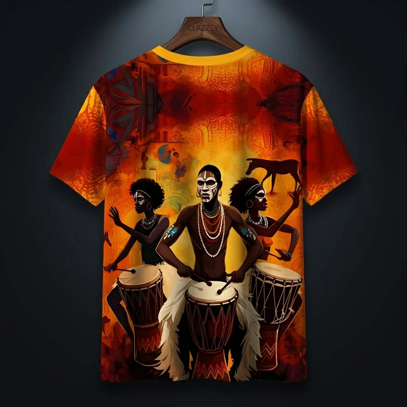 Tribal Rhythms Printed Tee
