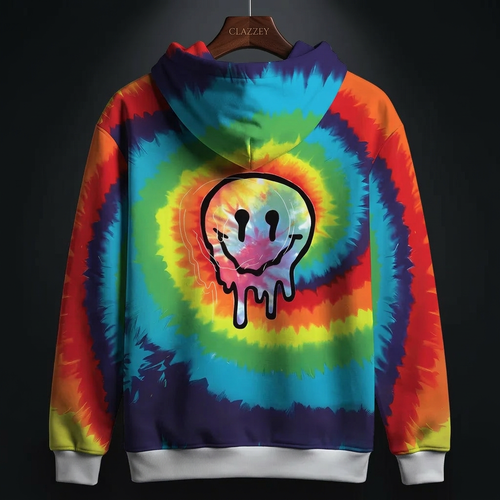 Hippy Drip Printed Hoodie