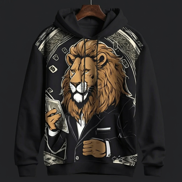Savage Tycoon Printed Hoodie