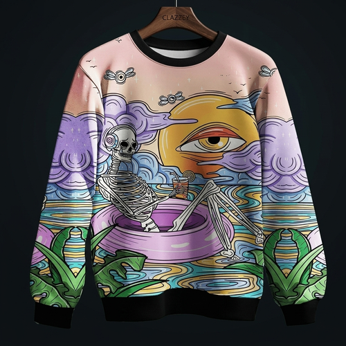 The Resting Soul Printed Sweatshirt