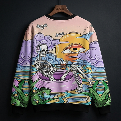 The Resting Soul Printed Sweatshirt