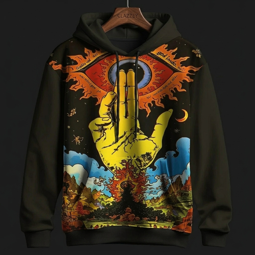 Third Eye Awakening Printed Hoodie