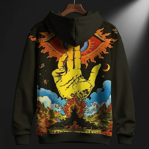 Third Eye Awakening Printed Hoodie