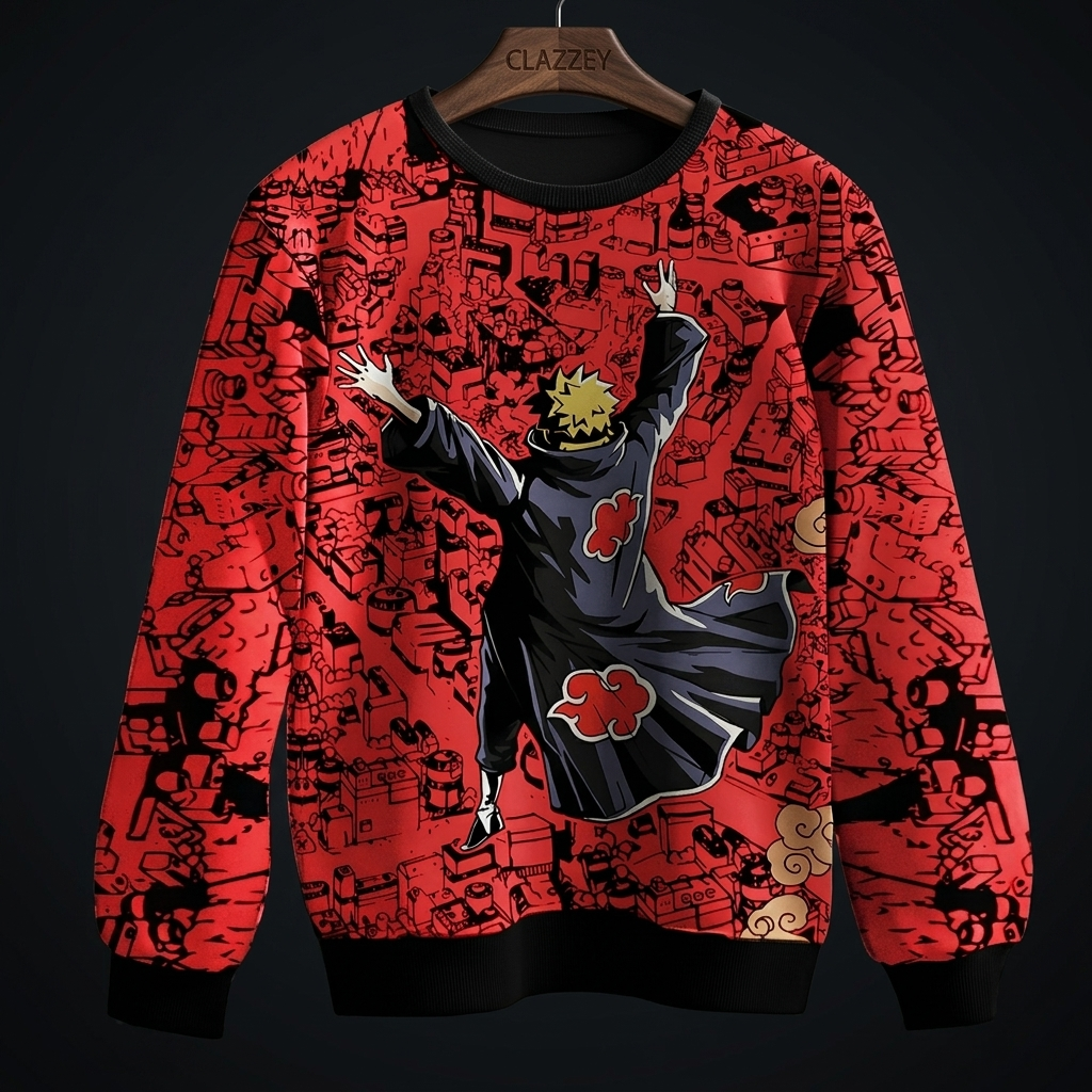 Urban Conqueror Printed Sweatshirt