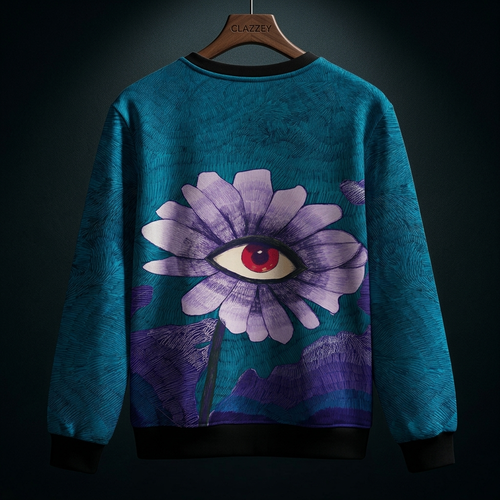 Vision Bloom Printed Sweatshirt