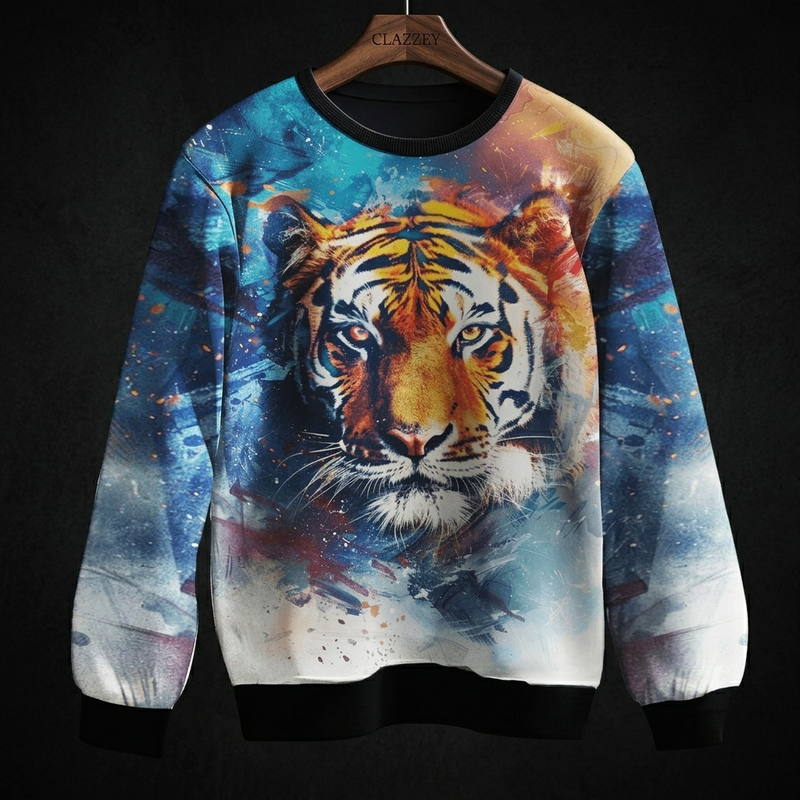 Wild Majesty Printed Sweatshirt