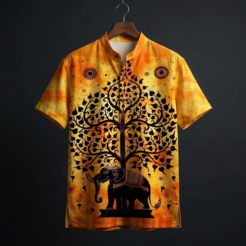 Elephant Roots Short Kurta