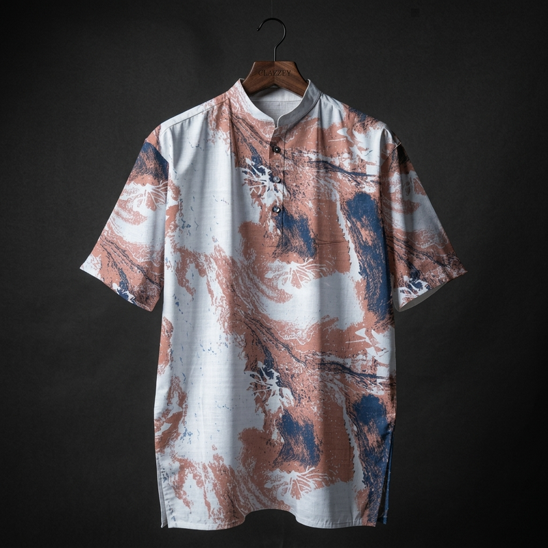 Earth Swirl Short Kurta